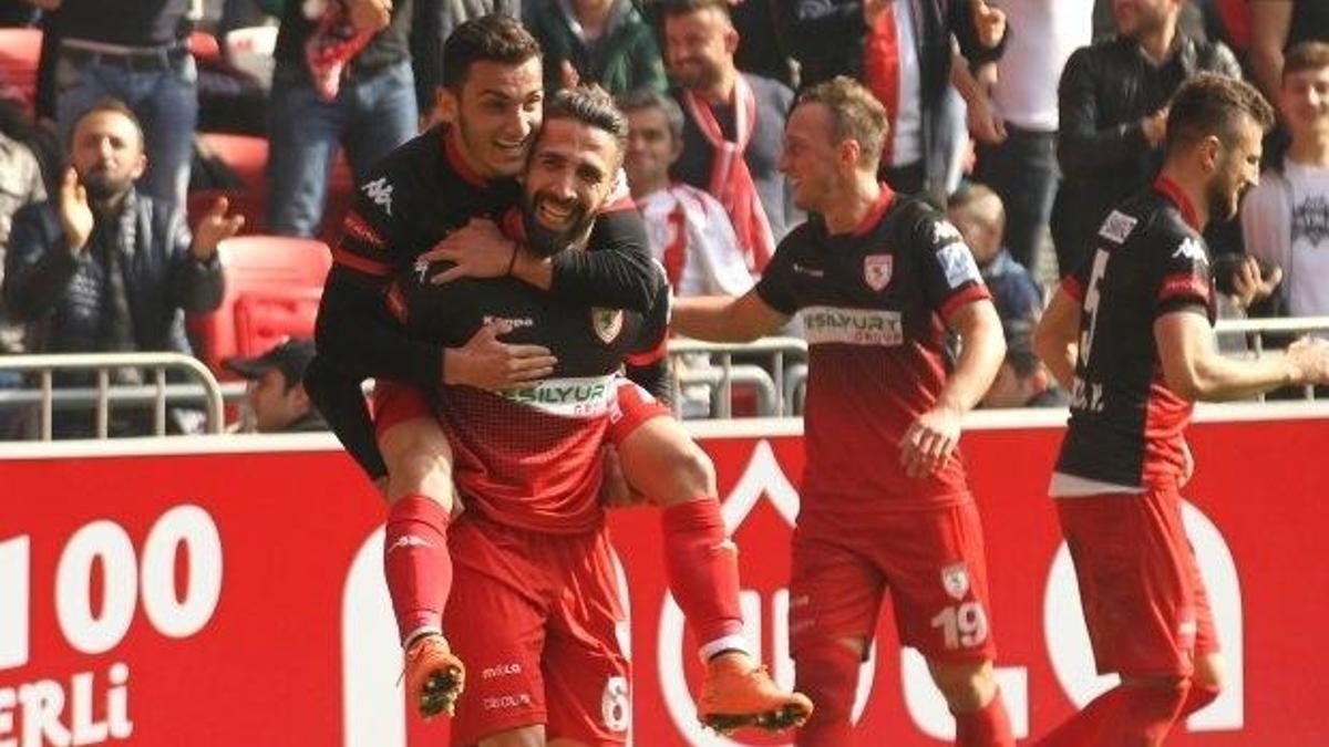 Samsunspor seriyi sürdürdü