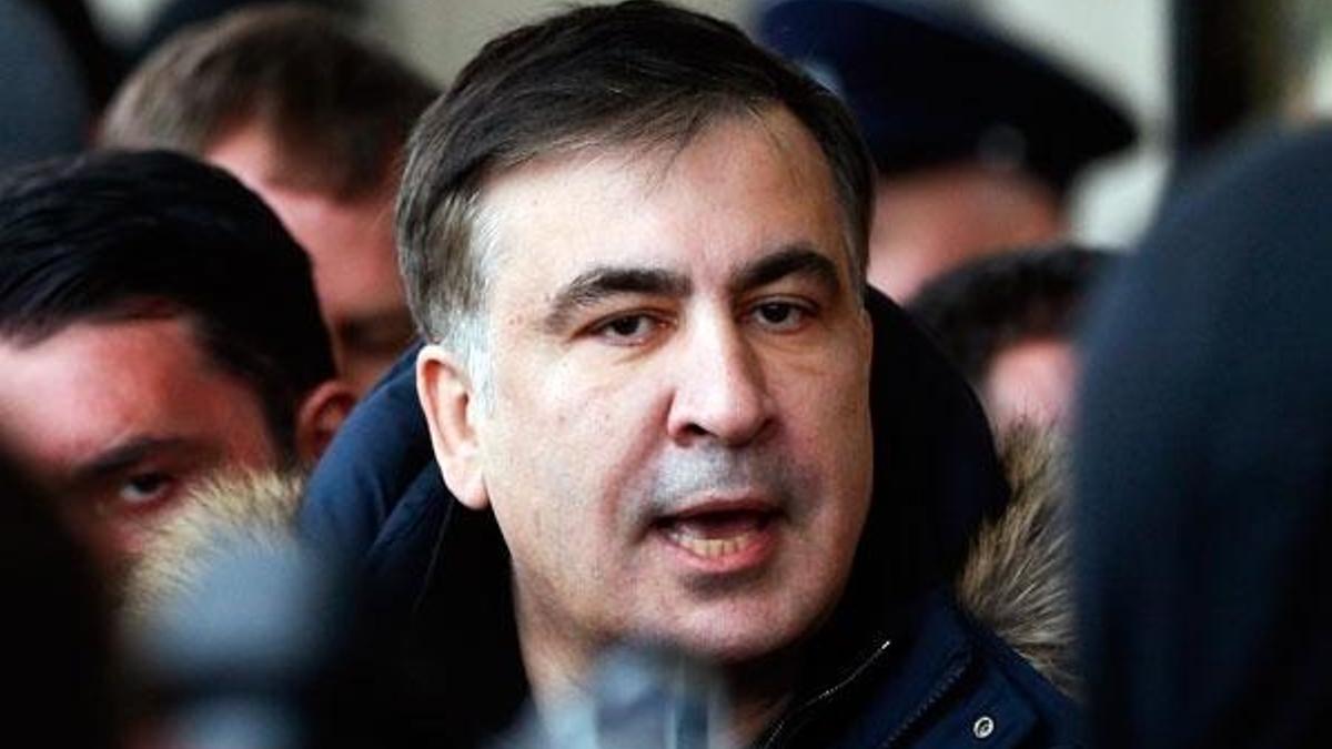 Saakaşvili maskeli kişilerce kaçırıldı