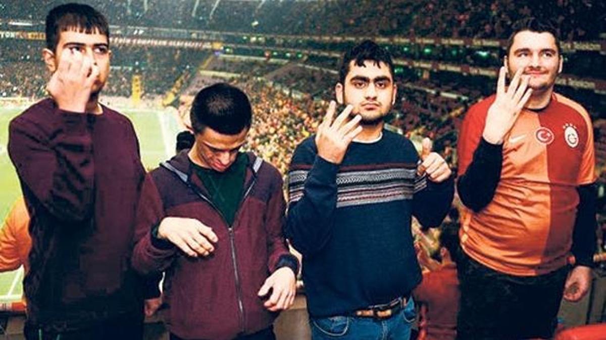 Galatasaray'ın özel konukları maçı izledi