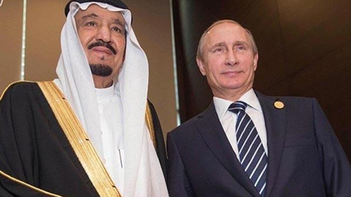 Putin ve Kral Selman Suriye ve Körfez'i görüştü