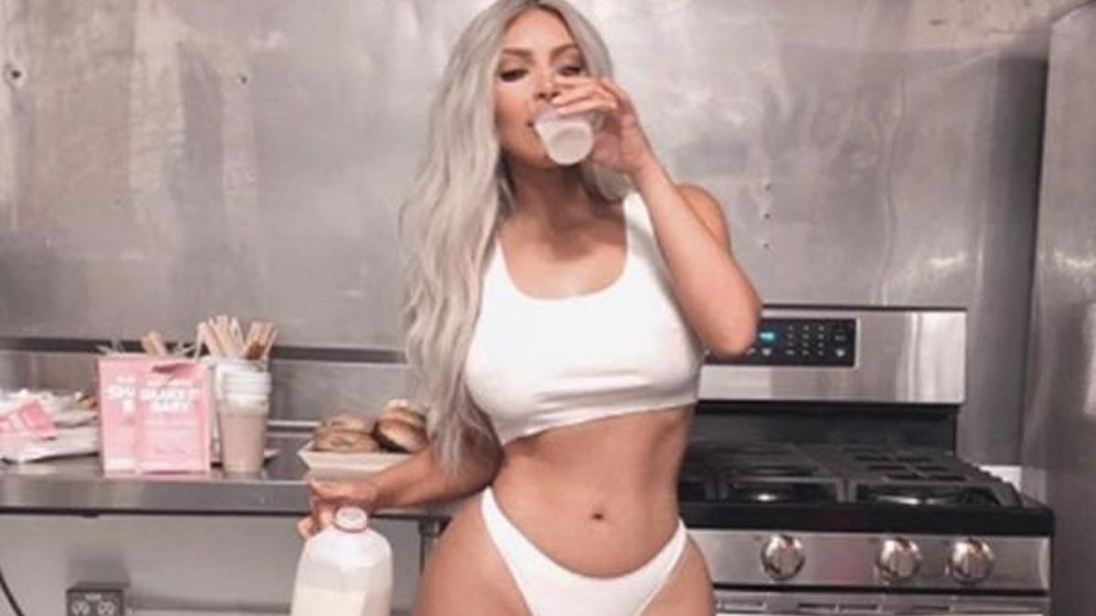 Kim Kardashian bu kez şaşırttı!