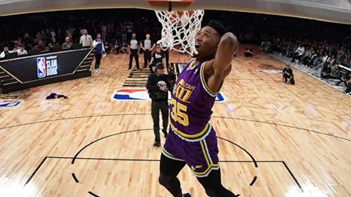 All-Star smaç şampiyonu Donovan Mitchell