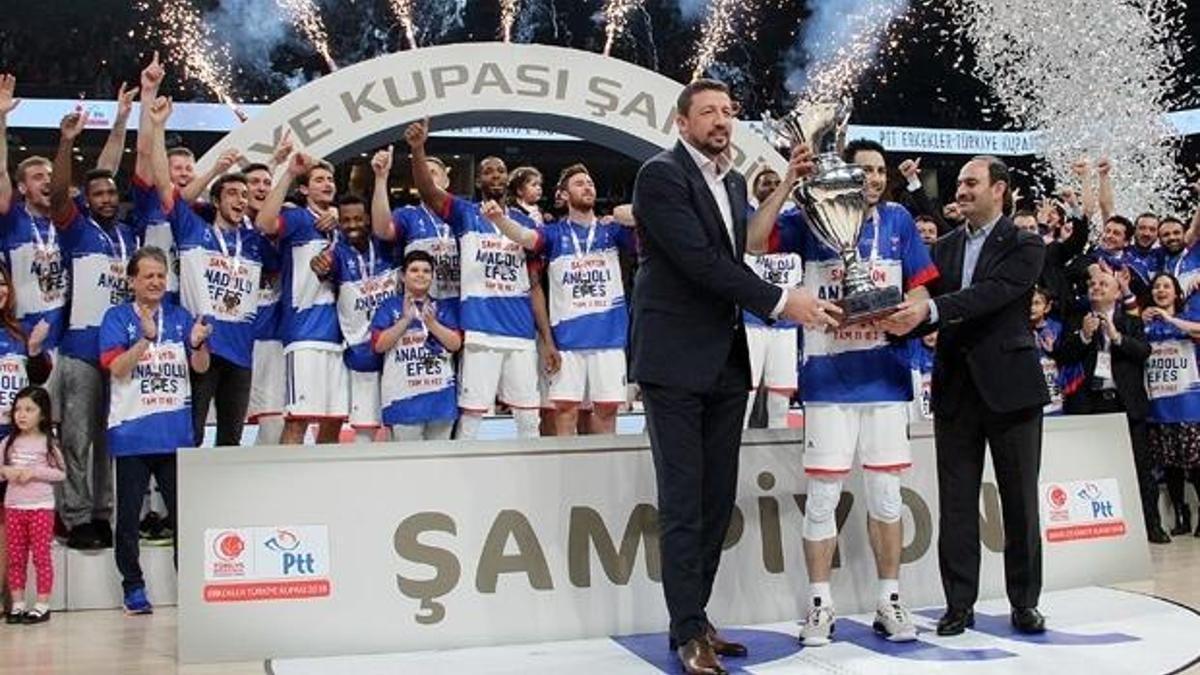 Türkiye Kupası Anadolu Efes'in!