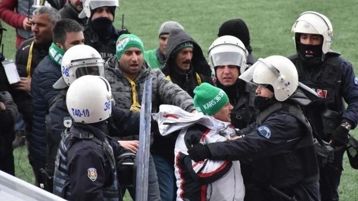 Amatör ligde maç sonrası olaylar çıktı