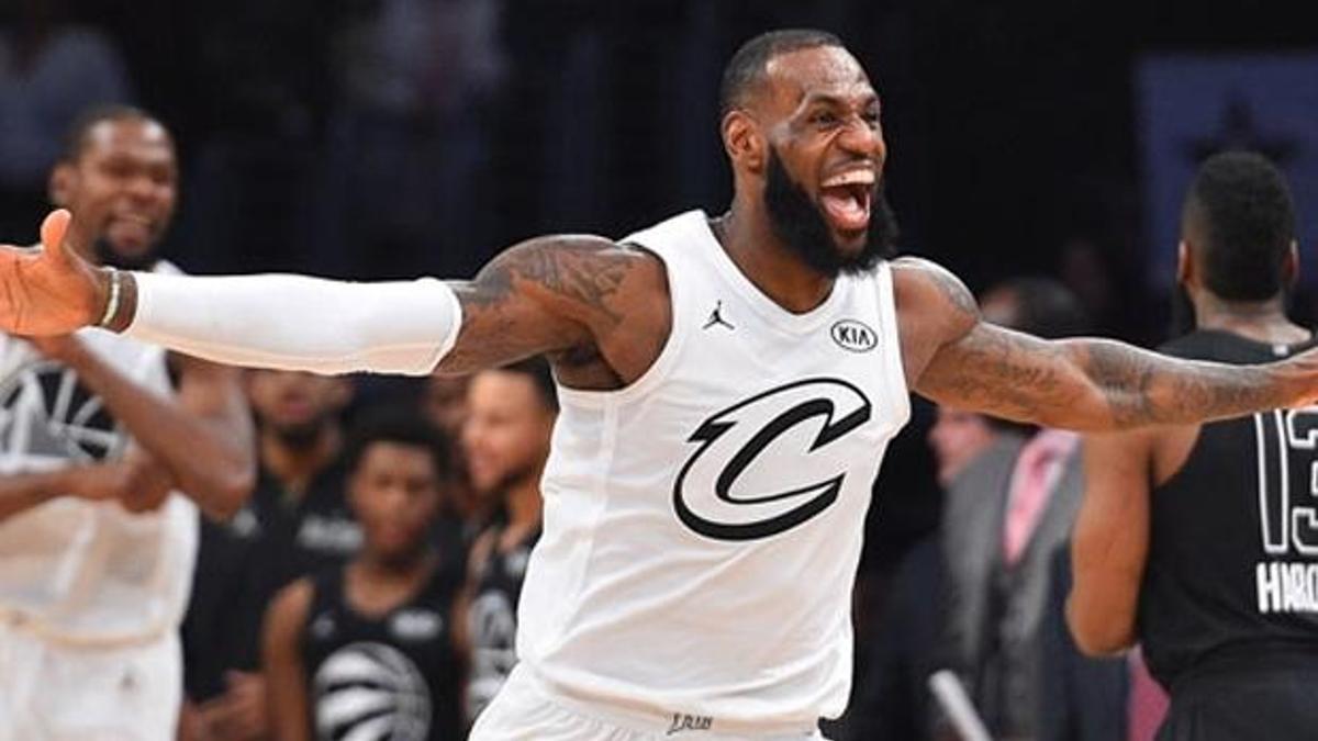 All-Star'ın kazananı LeBron'un takımı