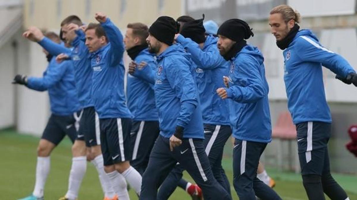 Trabzonspor, Aytemiz Alanyaspor maçı hazırlıklarına başladı