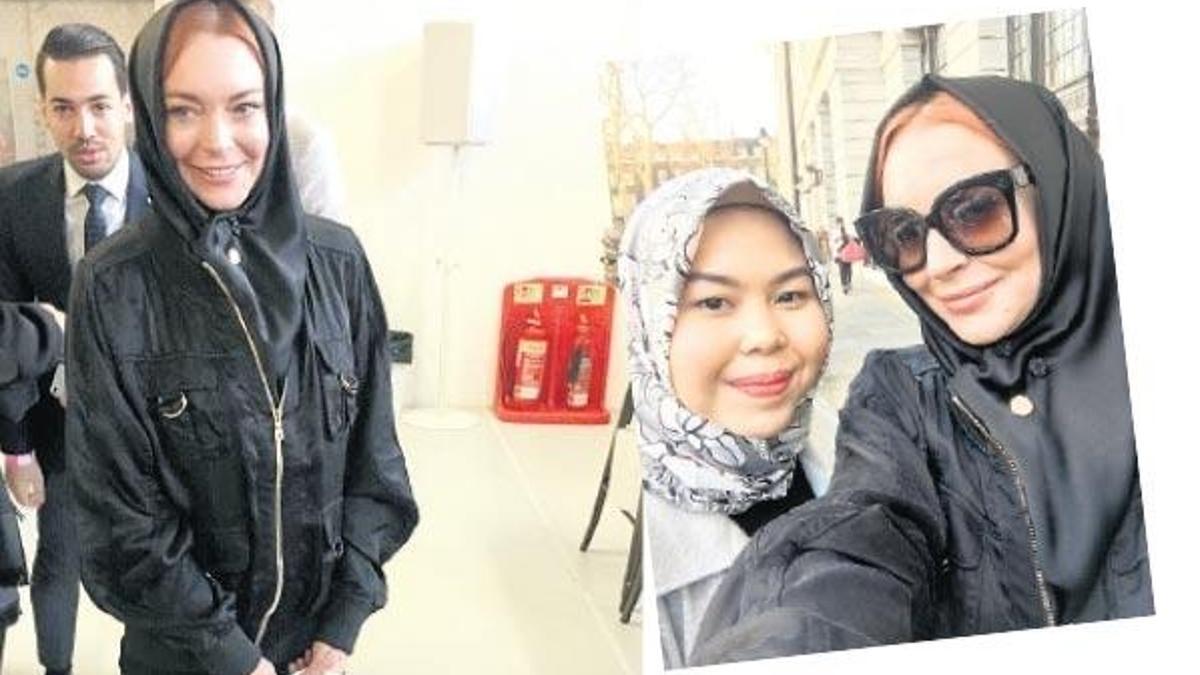 Lindsay Lohan kapandı!