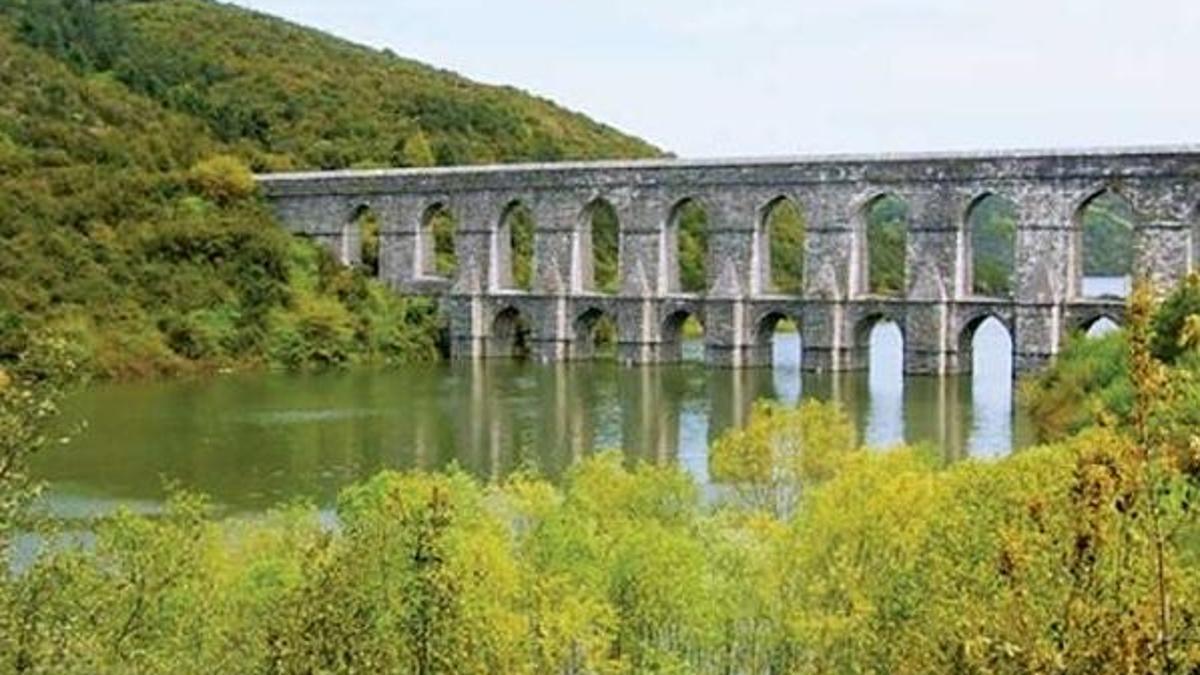 İstanbul Barajlarındaki doluluk oranı havadan görüntülendi