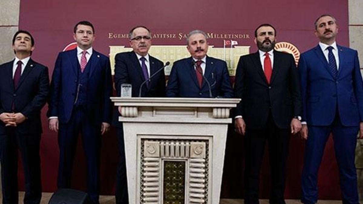 İttifak ile ilgili düzenleme Meclis'e sunuldu