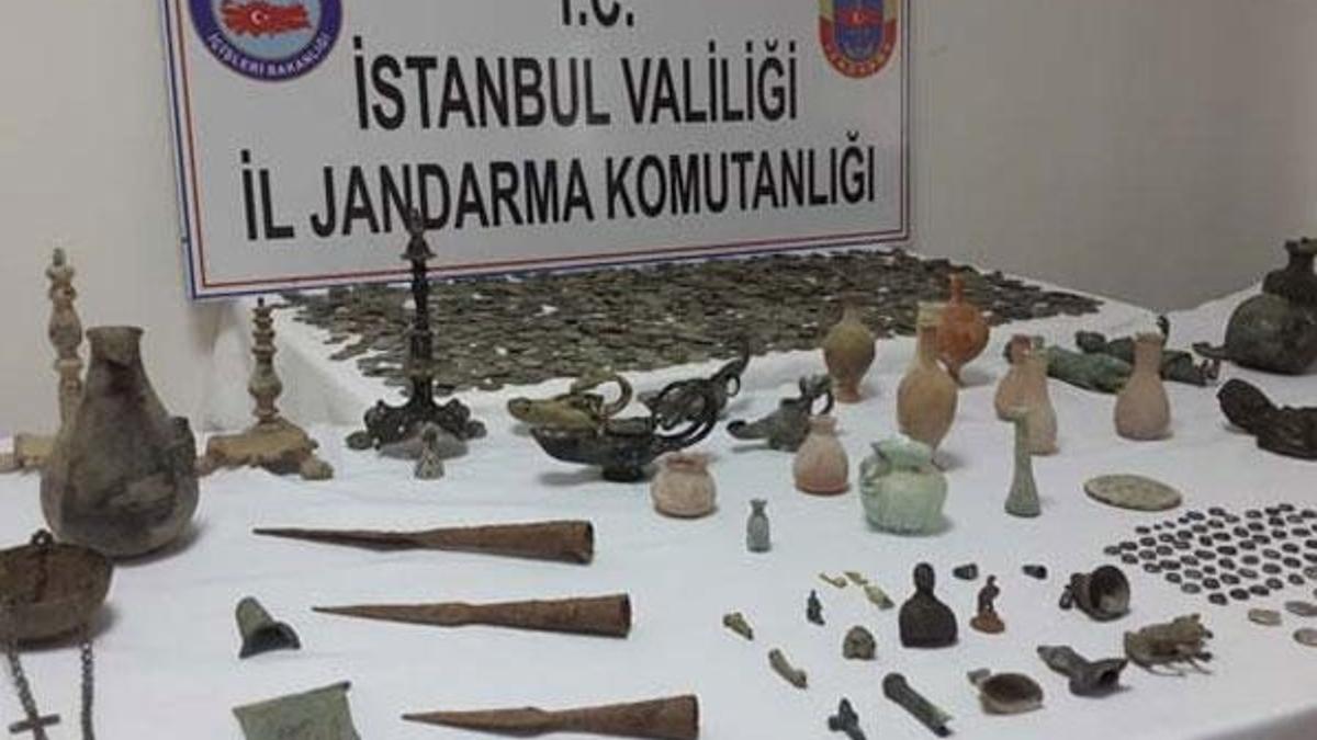 1 milyon dolarlık tarihi eser operasyonu