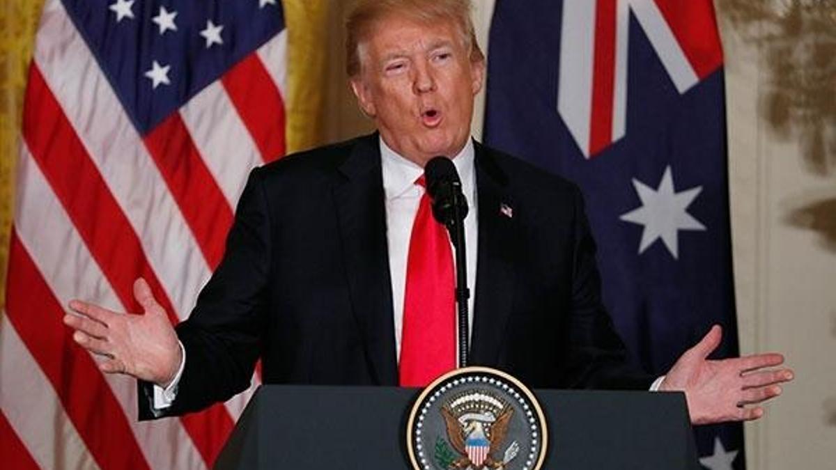 Trump'tan sert tepki! Esed, Rusya ve İran...