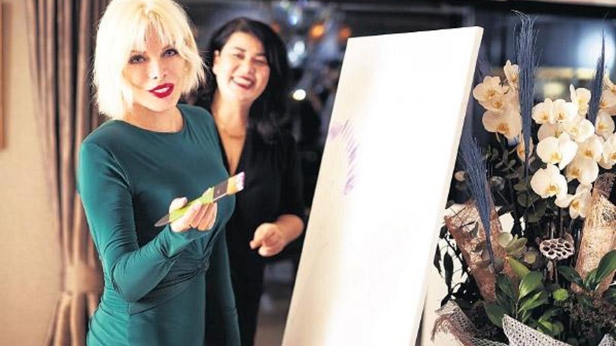 Ajda Pekkan’ın tablosu 50 bin TL