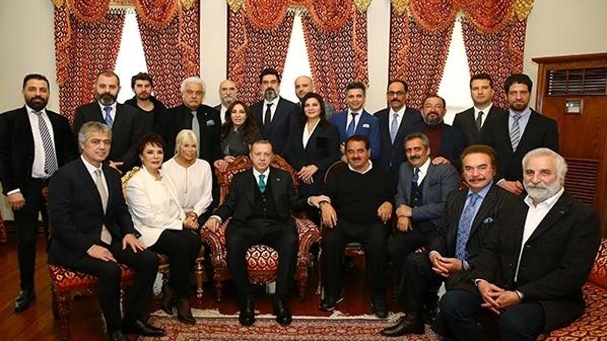 Sanatçılar, Cumhurbaşkanı Erdoğan'ın doğum gününü kutladı