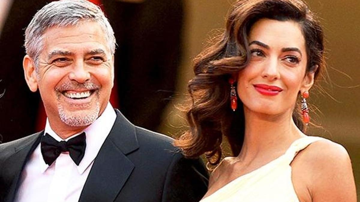 Amal Clooney'nin ilginç tarzı!