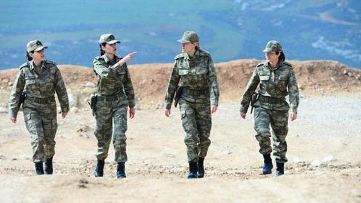 Afrin harekâtının kadın subayları