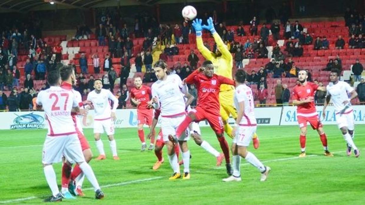 Boluspor, Balıkesir'de 3 puanı kaptı