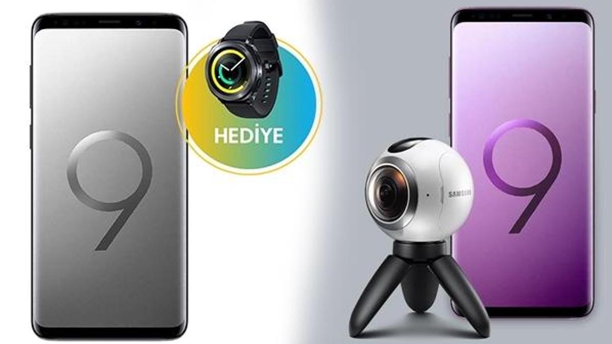 Samsung Galaxy S9 ve S9+'a özel hediyeler