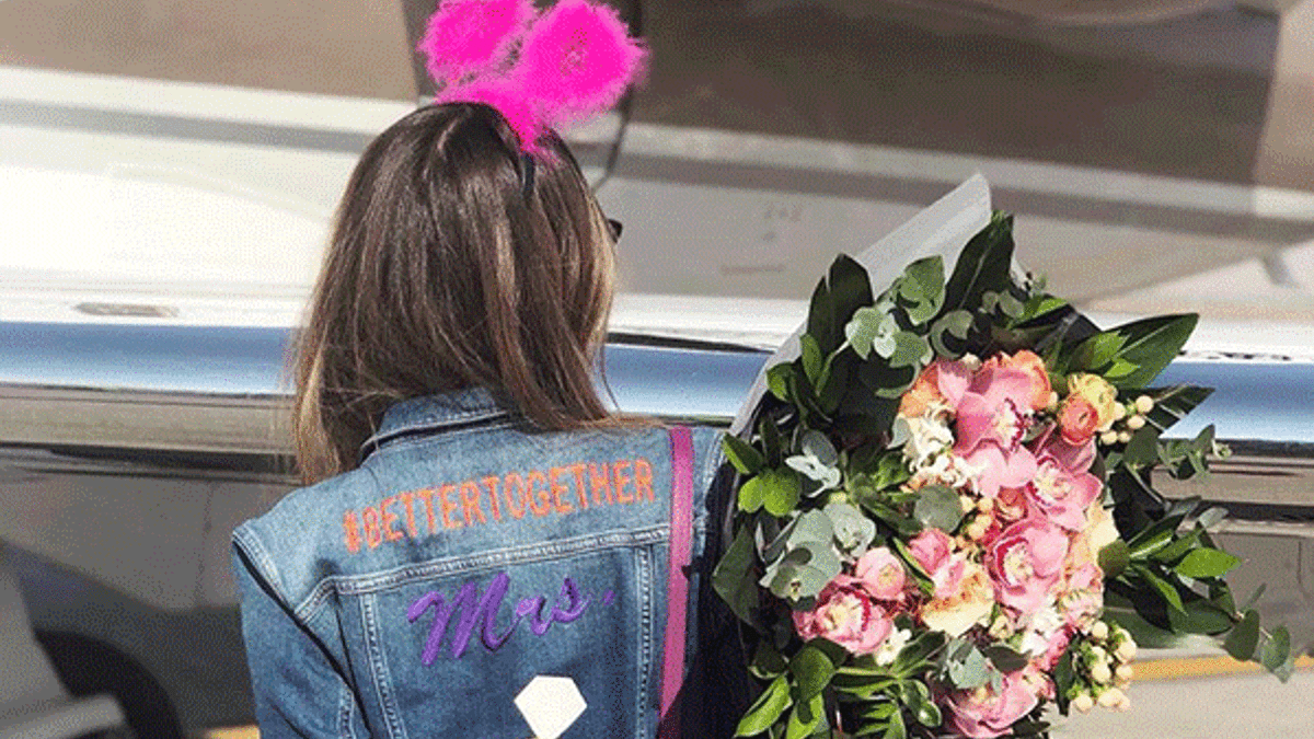 Mina Başaran'ın özel jette paylaştığı son fotoğraf