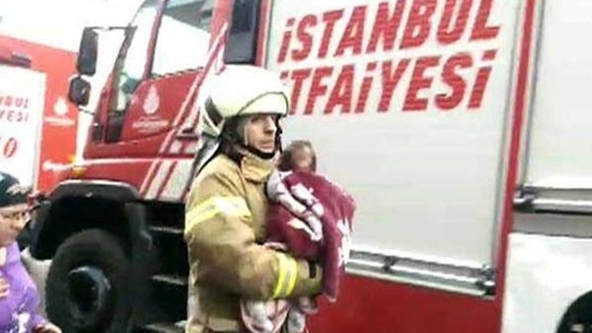 Fatih'te doğalgaz patlaması: 1'i bebek 4 yaralı