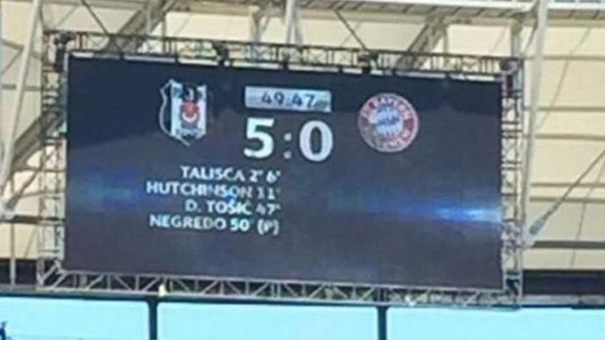 Beşiktaş 50. dakikada 5-0'ı yakaladı!