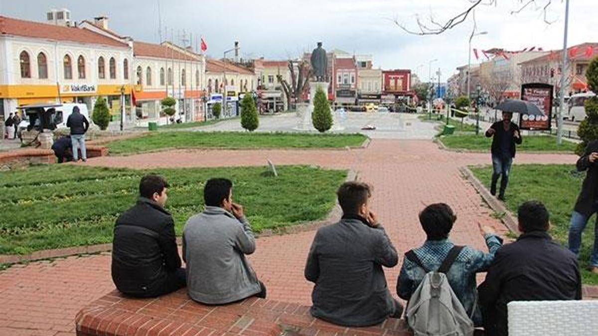 Akıl almaz görüntü! Böyle izlediler