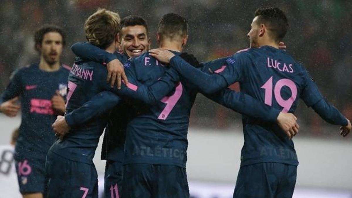 Avrupa Ligi'nde ilk çeyrek finalist Atletico Madrid