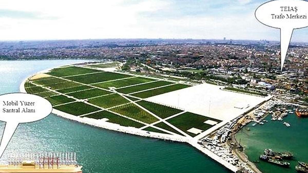 Yenikapı’ya yüzer santral yanaşacak