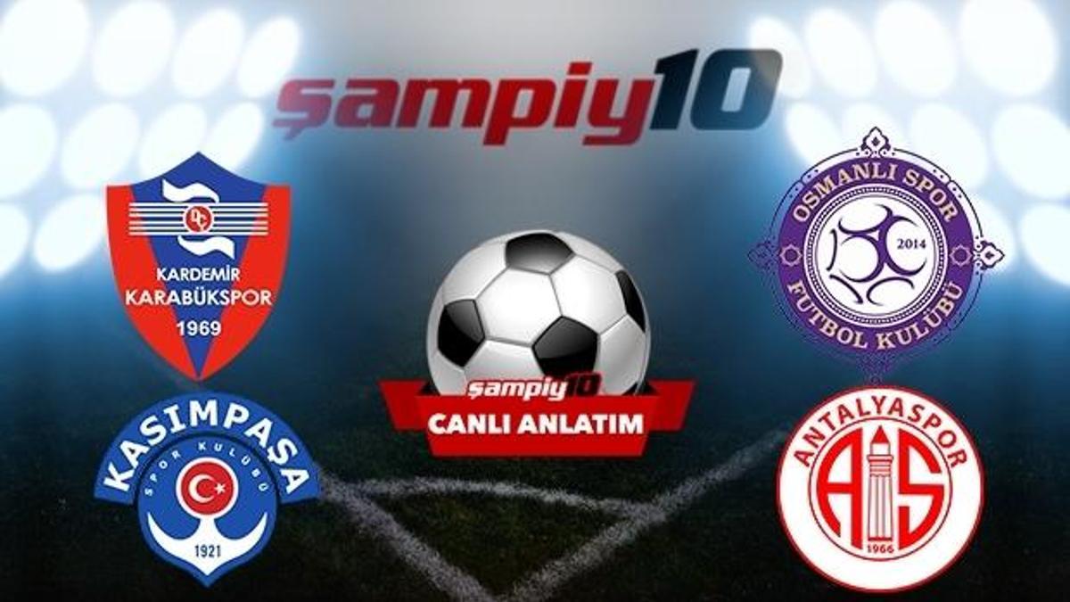 CANLI! Süper Lig'de 2 kritik maç!