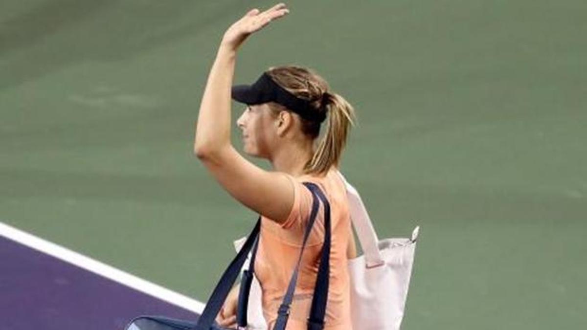 Sharapova sakatlandı