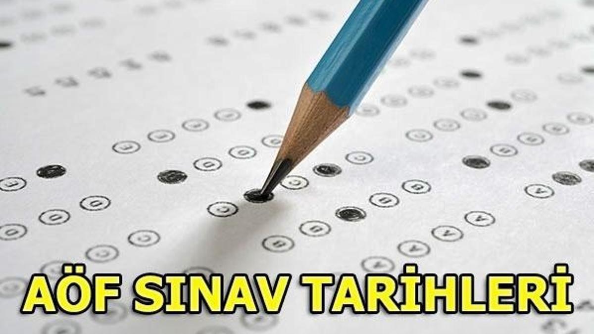 AÖF sınav tarihlerinde değişiklik! Flaş açıklama geldi...