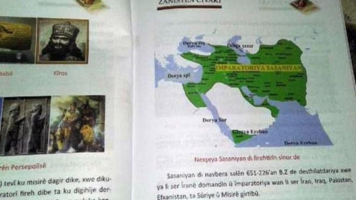 Afrin'de teröristler için hazırlanan kitaplardaki ilginç detay!