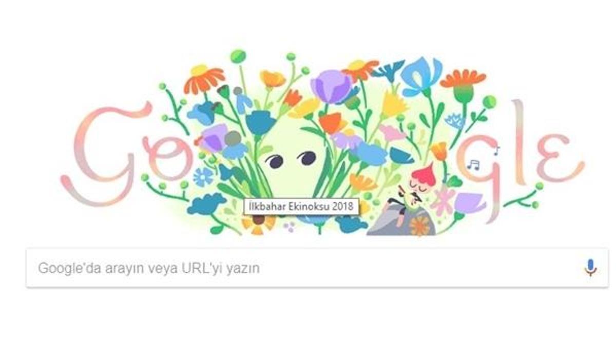 İlkbahar Ekinoksu Google'da Doodle oldu! 21 Mart İlkbahar Ekinoksu nedir?
