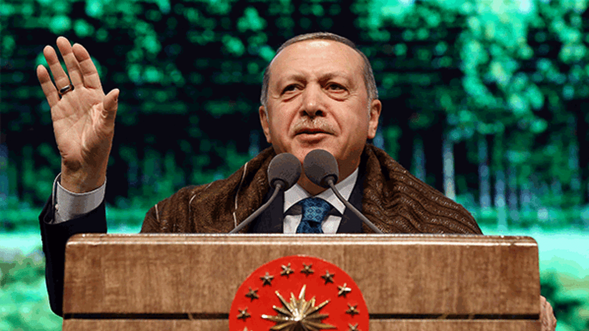 Erdoğan Beştepe'de konuştu