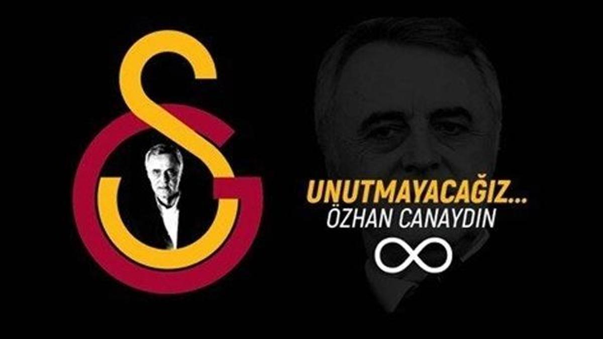Galatasaray Özhan Canaydın'ı andı