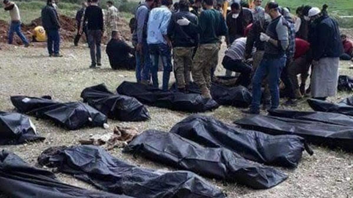 110 ÖSO askerinin toplu mezarı ortaya çıkarıldı