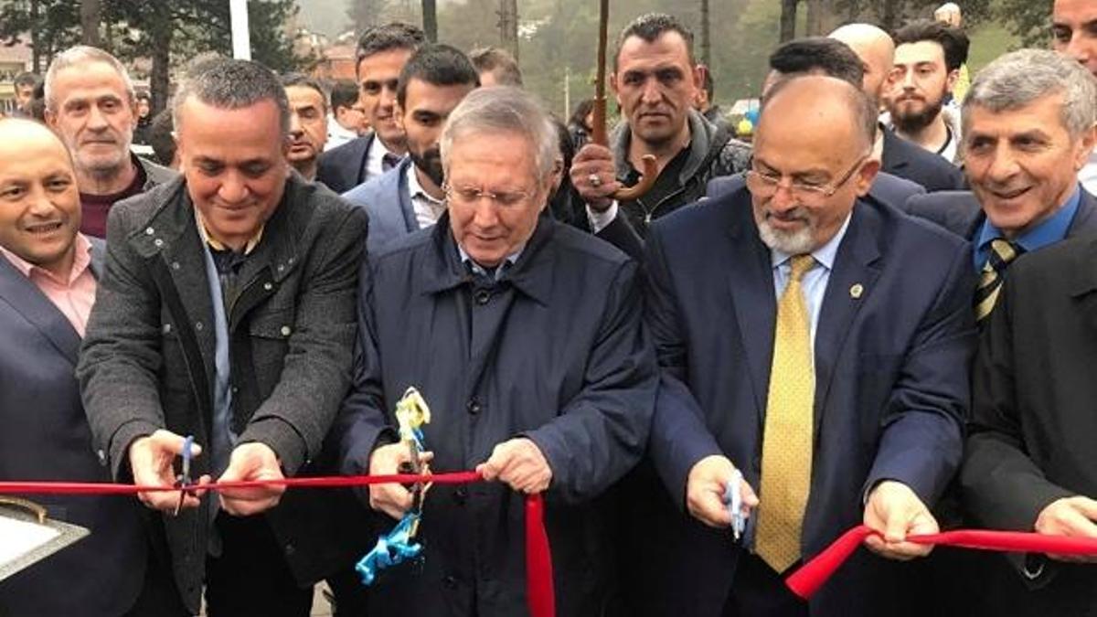 Aziz Yıldırım pota açılışı gerçekleştirdi
