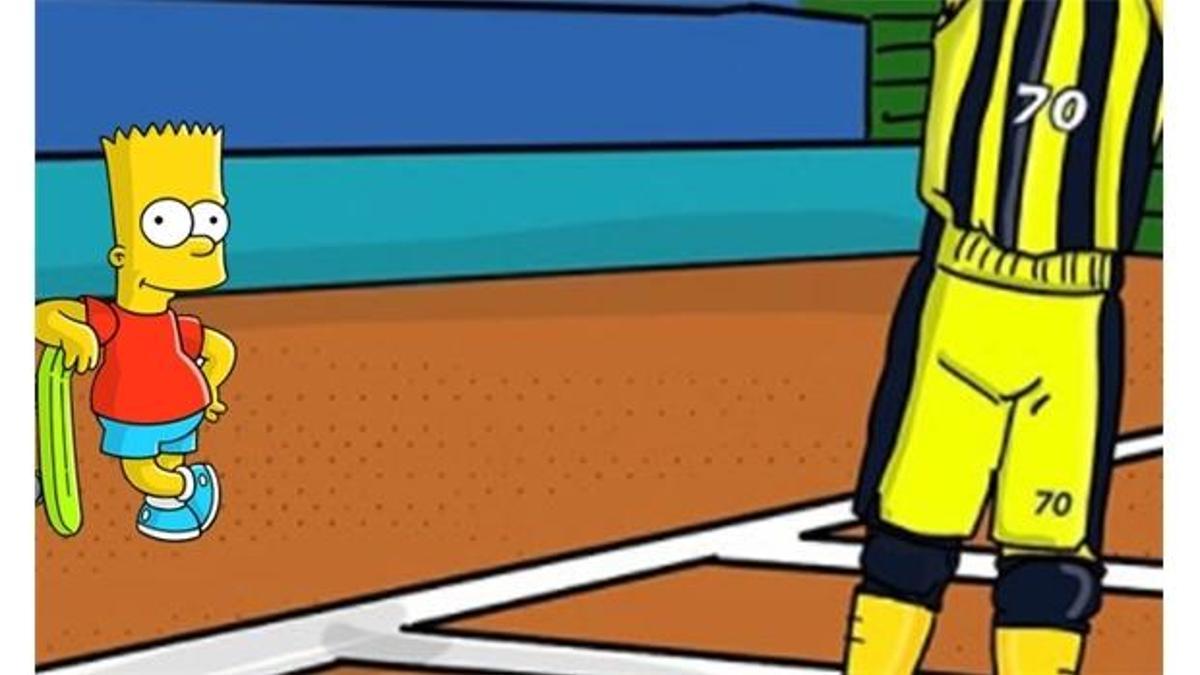 The Simpsons'ta Fenerbahçe forması!