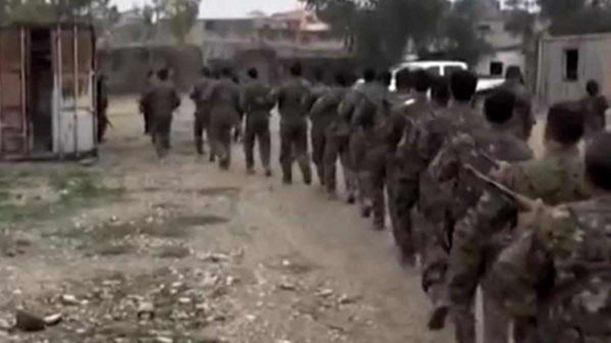 PKK'nın Sincar'daki kamplarını görüntüledi!