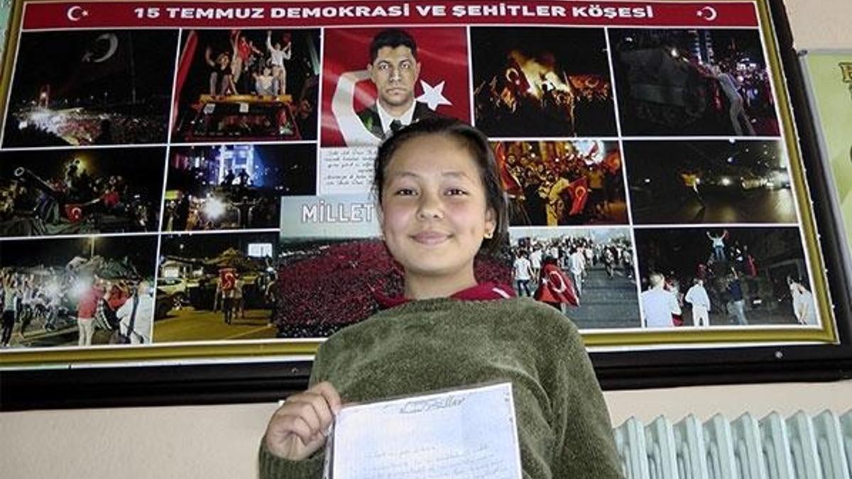 Afrin'deki askerlere mektup yazmıştı! Karşılıksız kalmadı