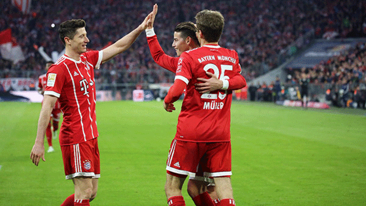Bayern Münih Dortmund'u perişan etti