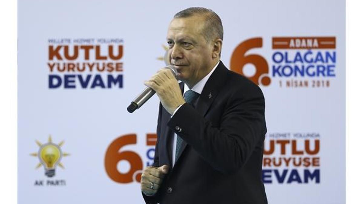 Cumhurbaşkanı Erdoğan Adana'da konuştu