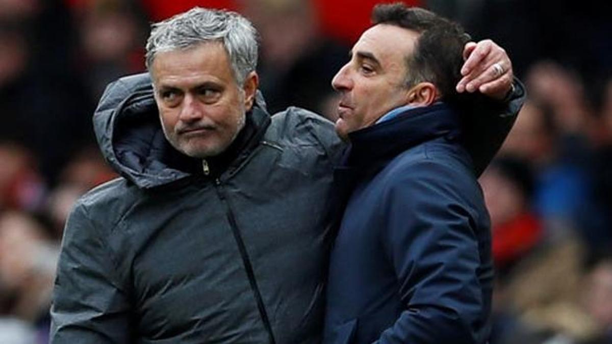 Jose Mourinho Carvalhal'e takıldı