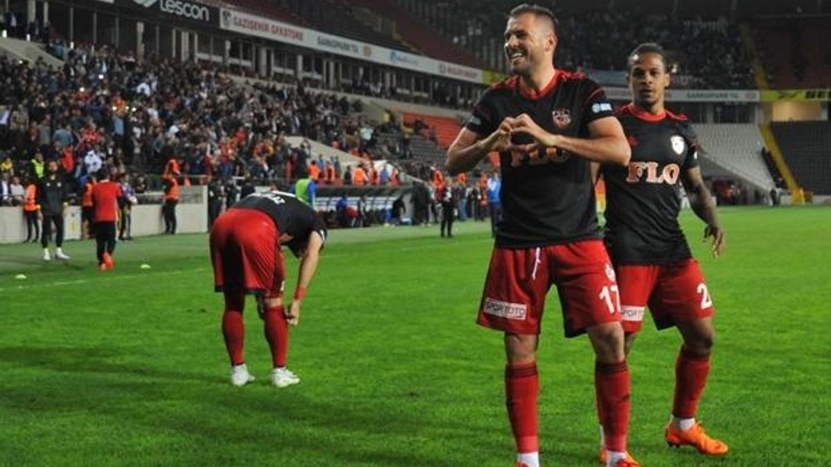 Gazişehir Gaziantep tek golle kazandı