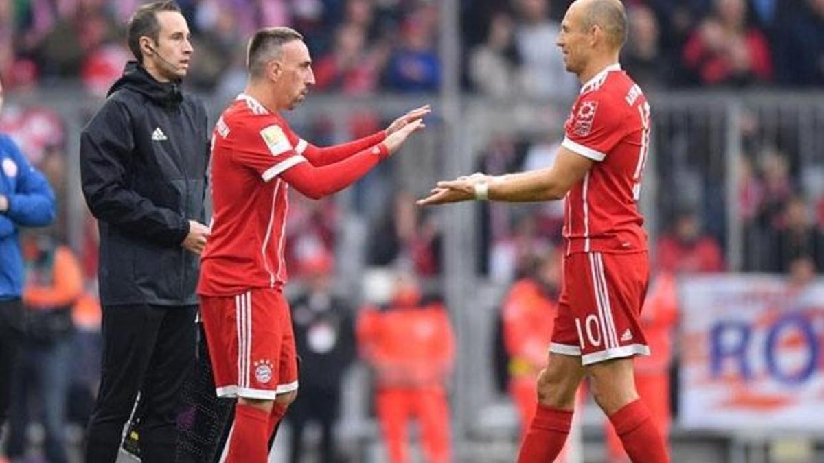 Bayern Münih'ten imza açıklaması! Robben ve Ribery...