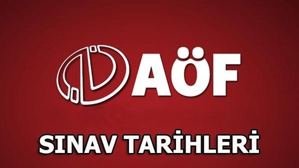 AÖF giriş belgesi nasıl alınır? 2018 AÖF sınav tarihleri...