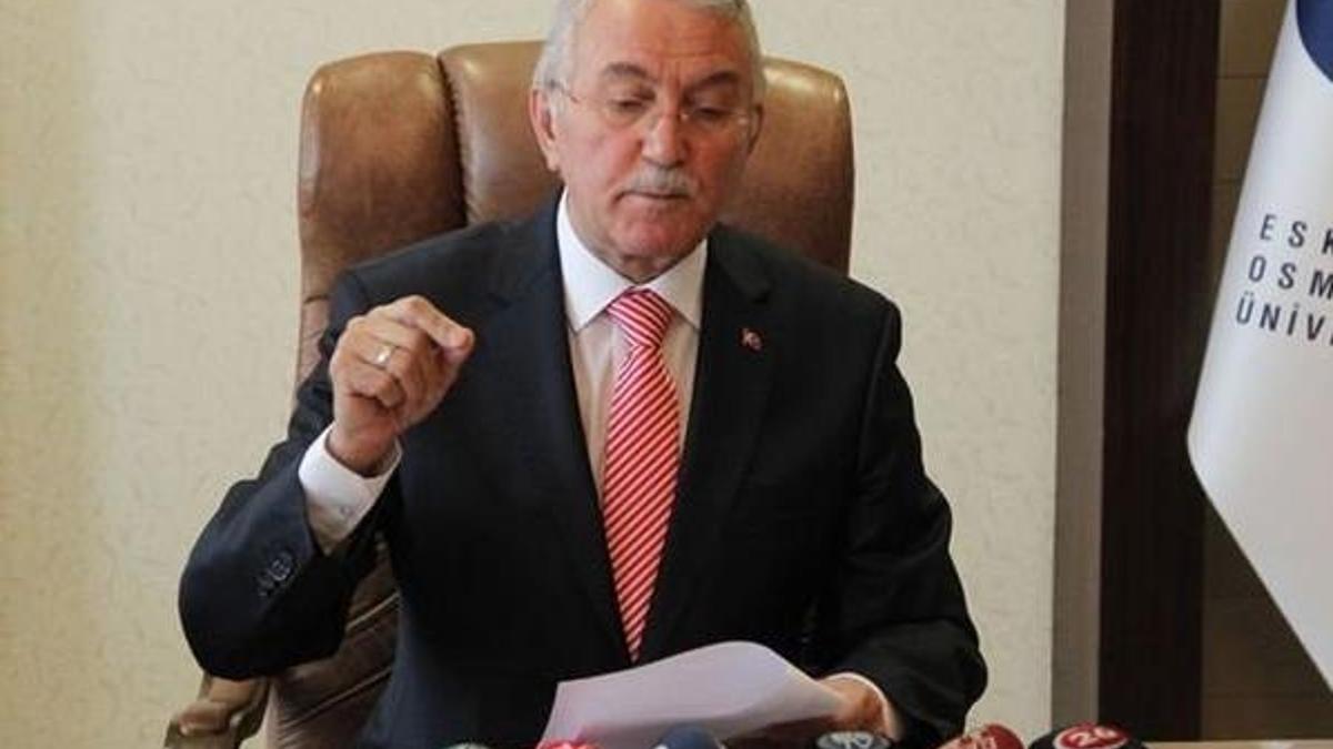 Osmangazi Üniversite rektörü istifa etti!
