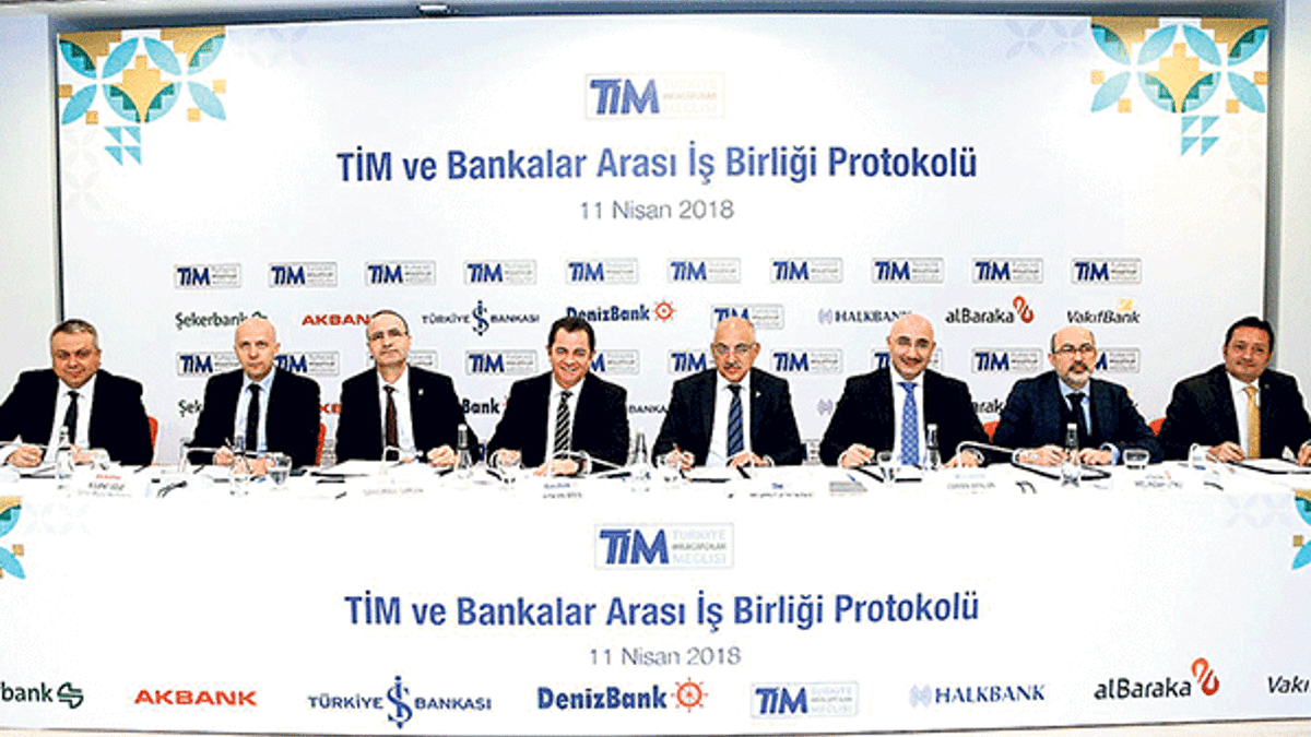 71 bin ihracatçıya kolay kredi protokolü