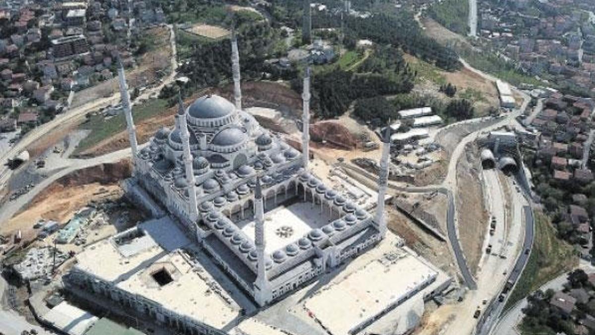 Çamlıca Cami için geri sayım başladı
