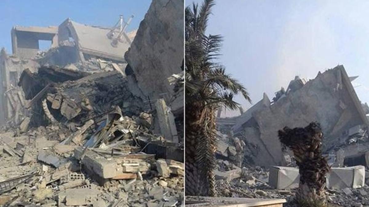 ABD, İngiltere ve Fransa, Suriye'yi bombaladı