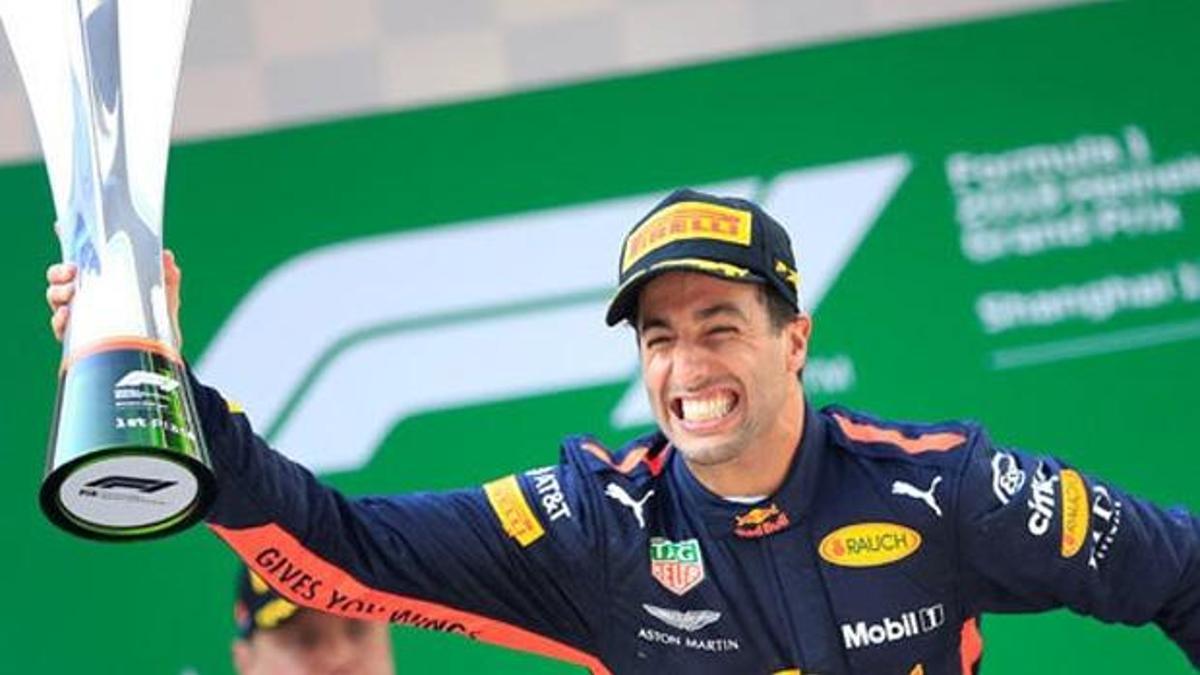 Şanghay'da birincilik Ricciardo'nun